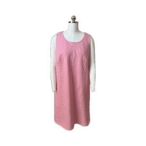 Jessica Howard Sleeveless Pink Midi Shift Dress Women’s Petite